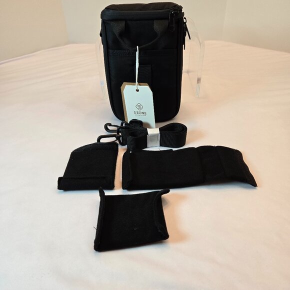 S-ZONE Dual-Open Camera Bag Waterproof Case  - Black - Picture 10 of 13